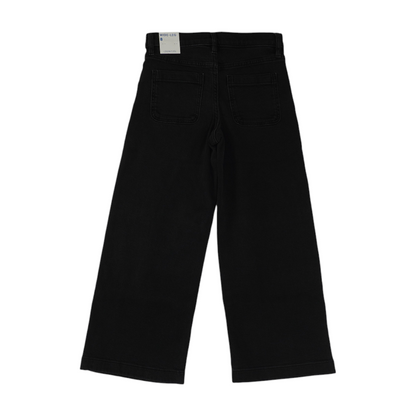 Black Solid Jeans