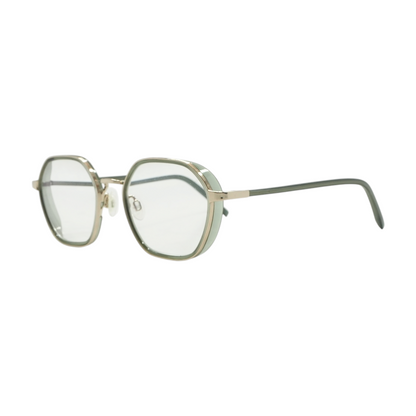 Silver Levins M Geometric Prescription Eyewear