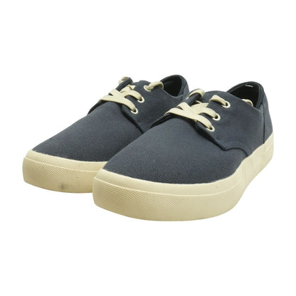 Navy Lace Up Casual Shoes