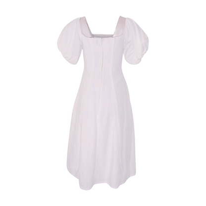 White Midi Dress