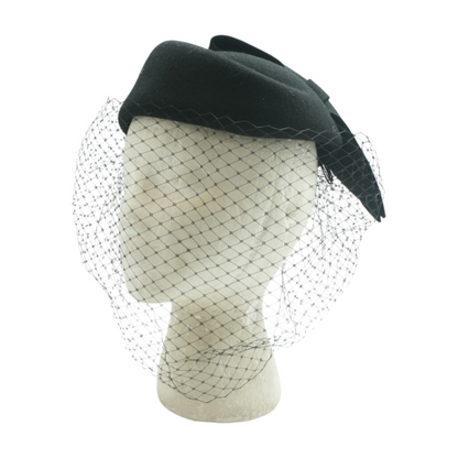 Vintage Wool Cloche Hat