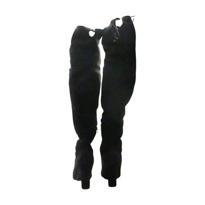 Black Over-the-Knee Boots