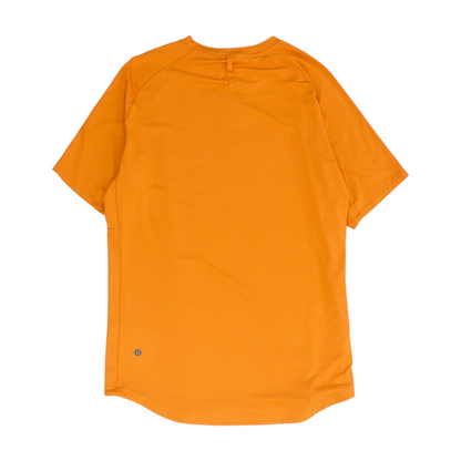 Orange Solid Active T-Shirt