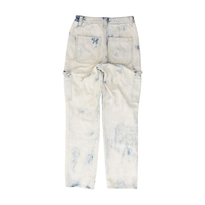 White Misc High Rise Regular Jeans
