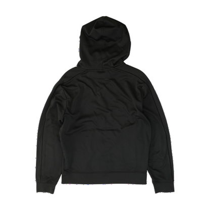 Black Solid Hoodie Pullover