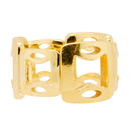 14K Gold Blockchain Band