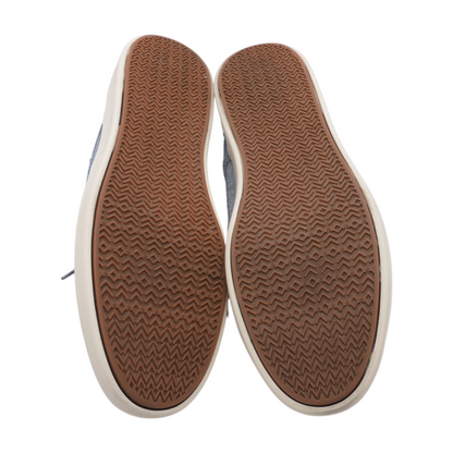 Blue Lace-Up Casual Shoes