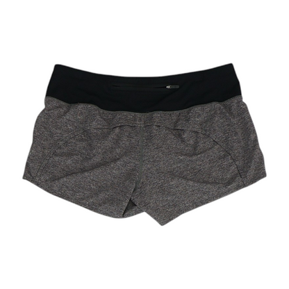 Gray Color Block Active Shorts