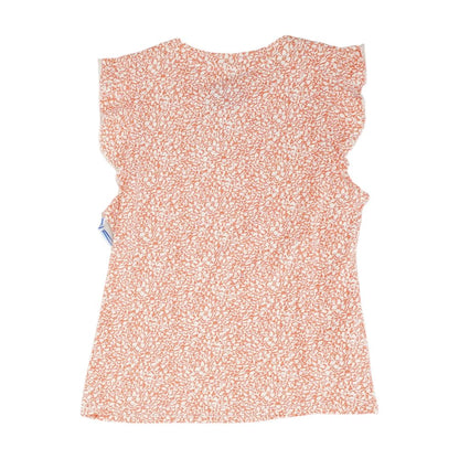 White Floral Blouse
