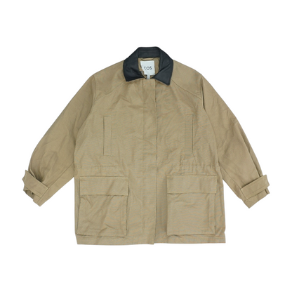 Brown Solid Jacket