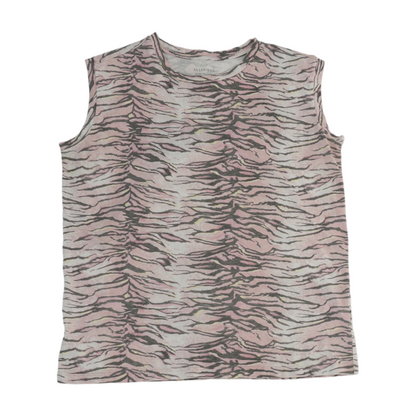 Pink Animal Print Blouse