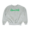 Gray Solid Sweatshirt Pullover