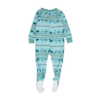 Blue Graphic One-Piece