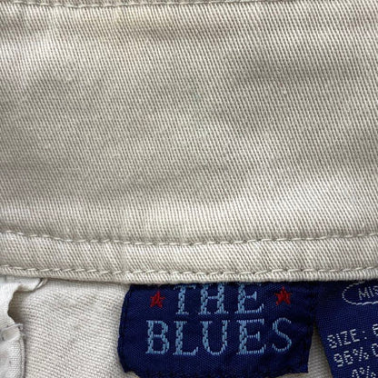 Vintage Beige Solid Chino Shorts