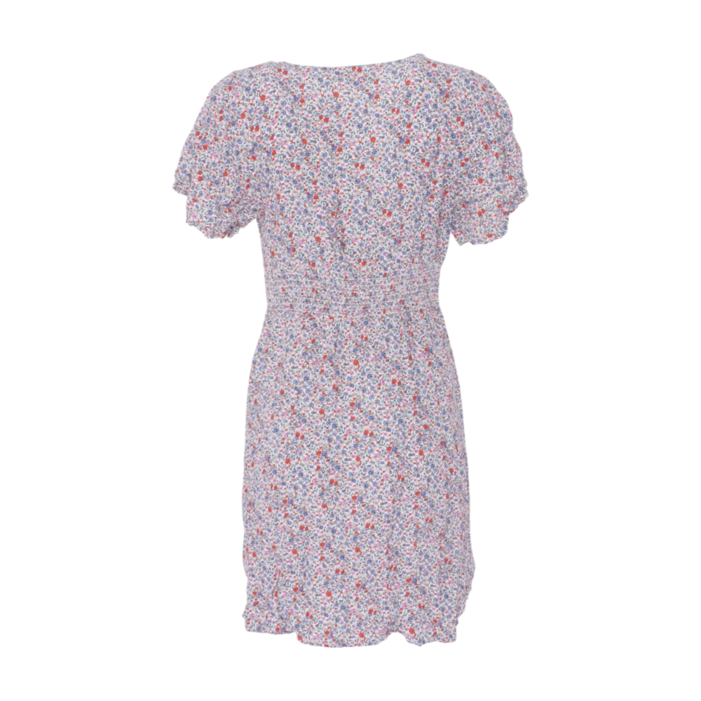 Ann Taylor Loft White Floral Mini Dress – Image 2
