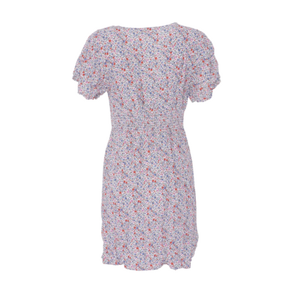 Ann Taylor Loft White Floral Mini Dress – Image 2