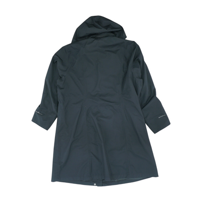 Black Plus Solid Rain Coat