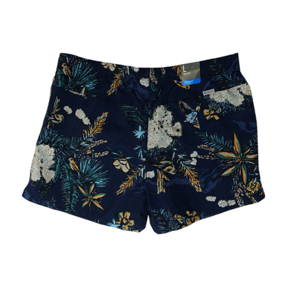 Navy Floral Swim Bottom
