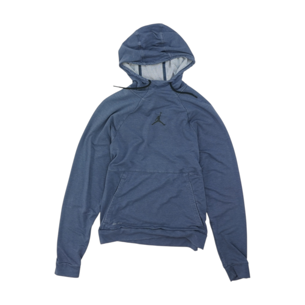 Gray Solid Hoodie Pullover