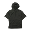 Black Solid Hoodie Pullover