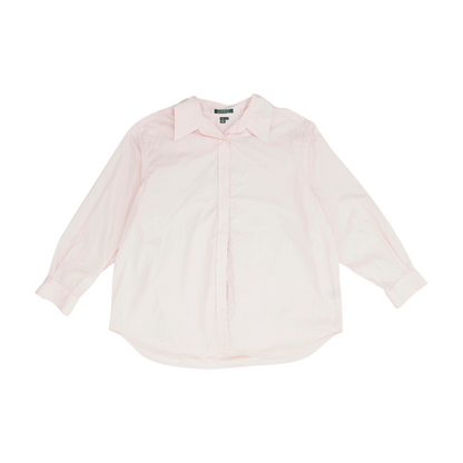 Pink Plus Button Down
