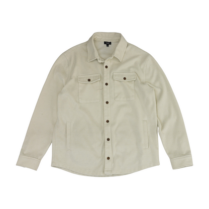 Beige Chevron Jacket
