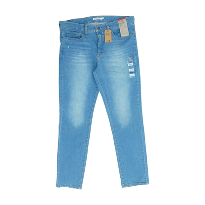 Blue Straight Jeans