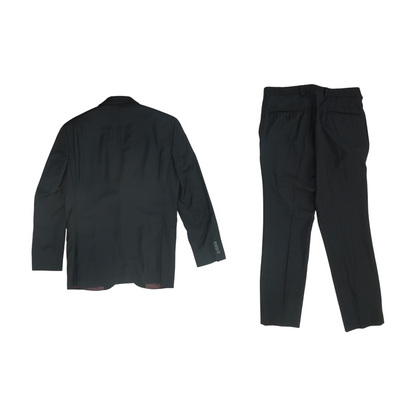 Black Short Solid Suit