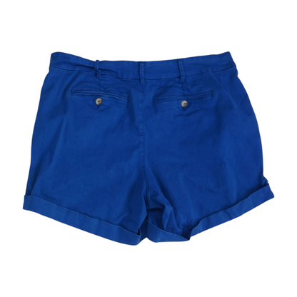 Blue Plus Solid Chino Shorts