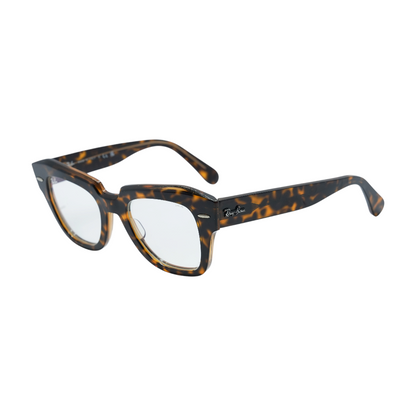 Tortoise State Street Square Prescription Eyewear