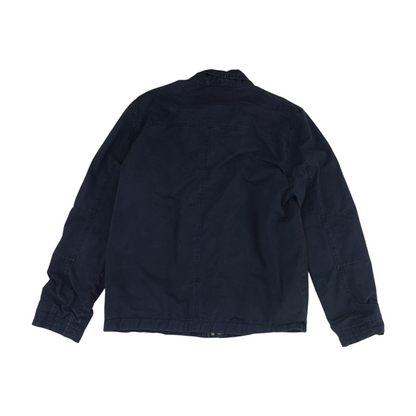 Navy Solid Jacket