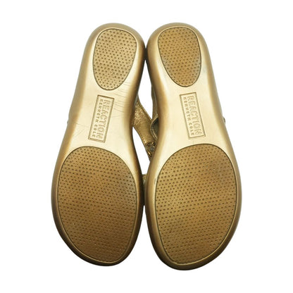 Bronze Flip Flop Sandals