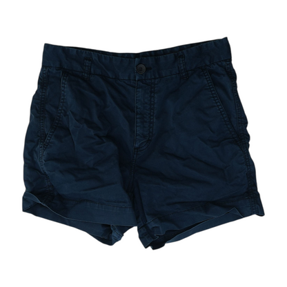 Navy Solid Chino Shorts