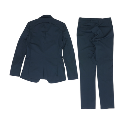 Navy Solid Suit