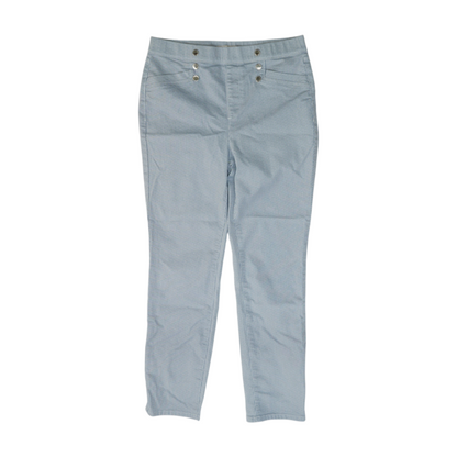 Blue Striped Regular Pants