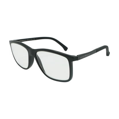 Black EA6043 Square Prescription Eyewear