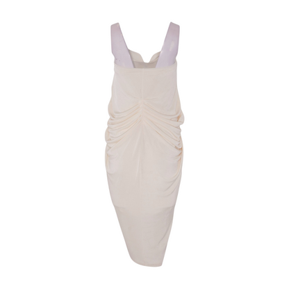 Beige Midi Dress