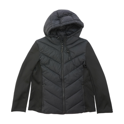 Black Long Solid Jacket