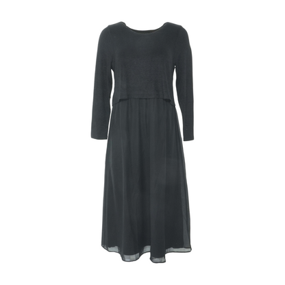 Black Petite Midi Dress