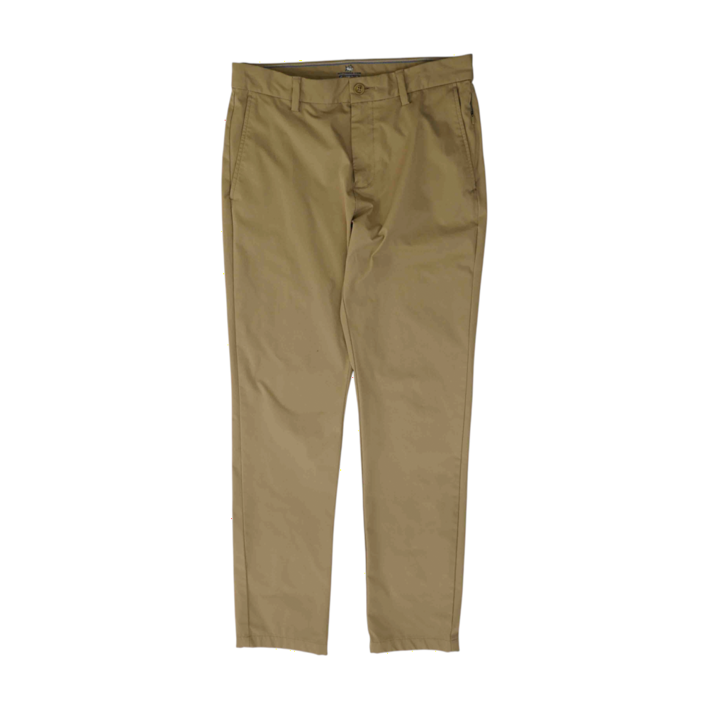 Beige Regular Pants