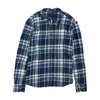 Blue Plaid Flannel Button Down