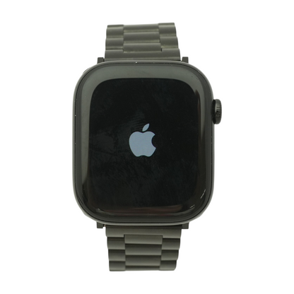 46mm Series 10 Black Smartwatch Black Band S/M