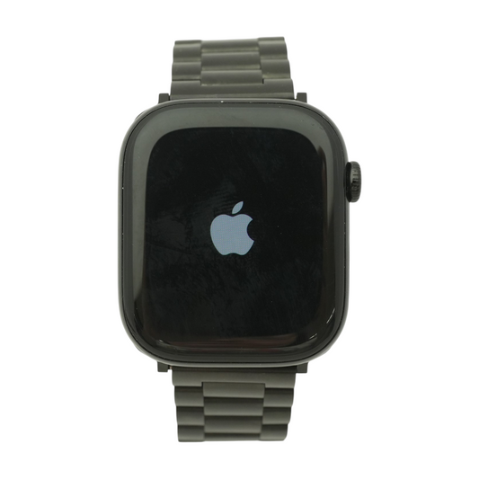 Apple 46mm Series 10 Black Smartwatch Black Band S/M – Image 1