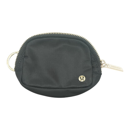 Black Nylon Pouch Kechain