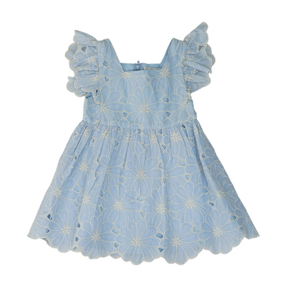 Blue Floral Dress