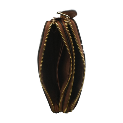 Brown Wristlet Wallet