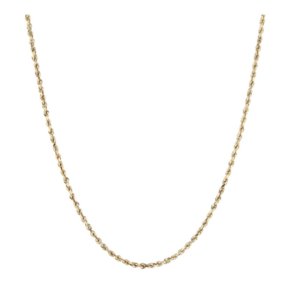 14K Yellow Gold Chain Necklace