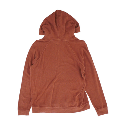 Rust Solid Hoodie Pullover