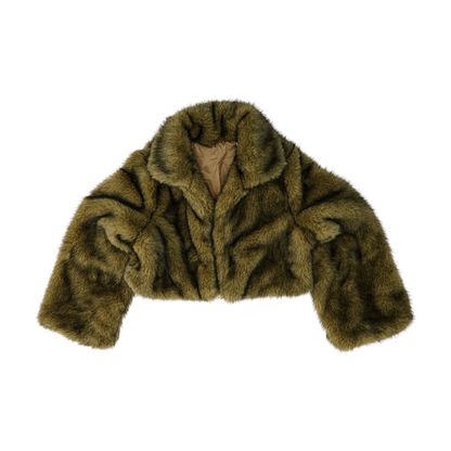 Brown Solid Jacket