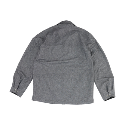 Gray Solid Jacket